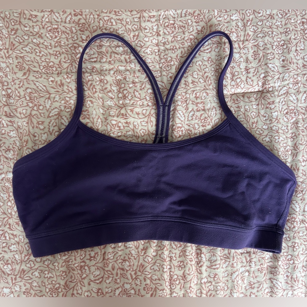 lululemon athletica Flowy Purple Sports Bra